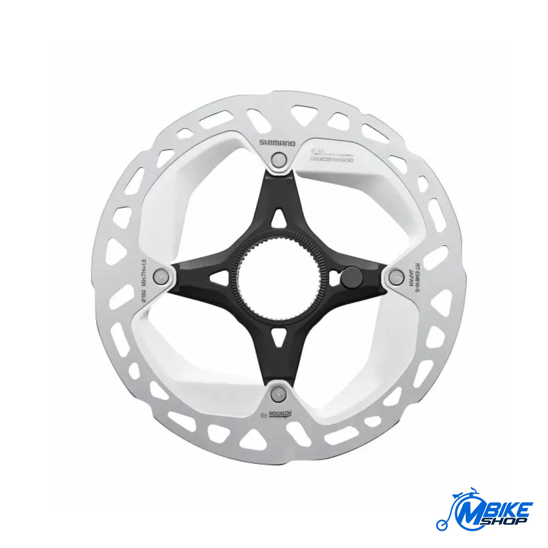 Rotor disk kočnice SHIMANO RT-EM810 S 160mm CR