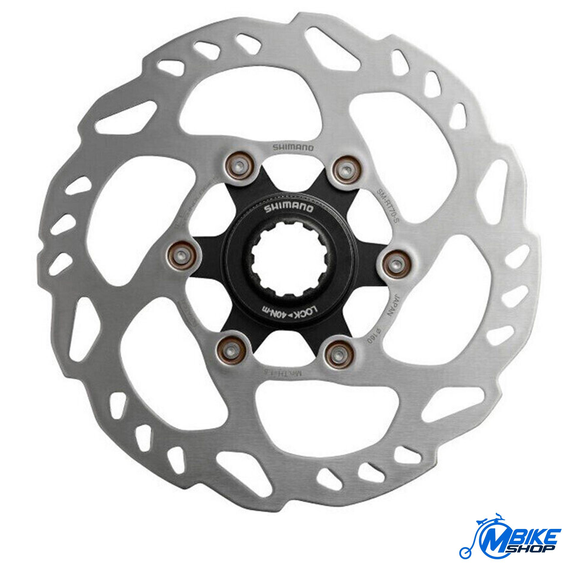 Rotor disk kočnice SHIMANO SM-RT70 S 160mm W/Lock