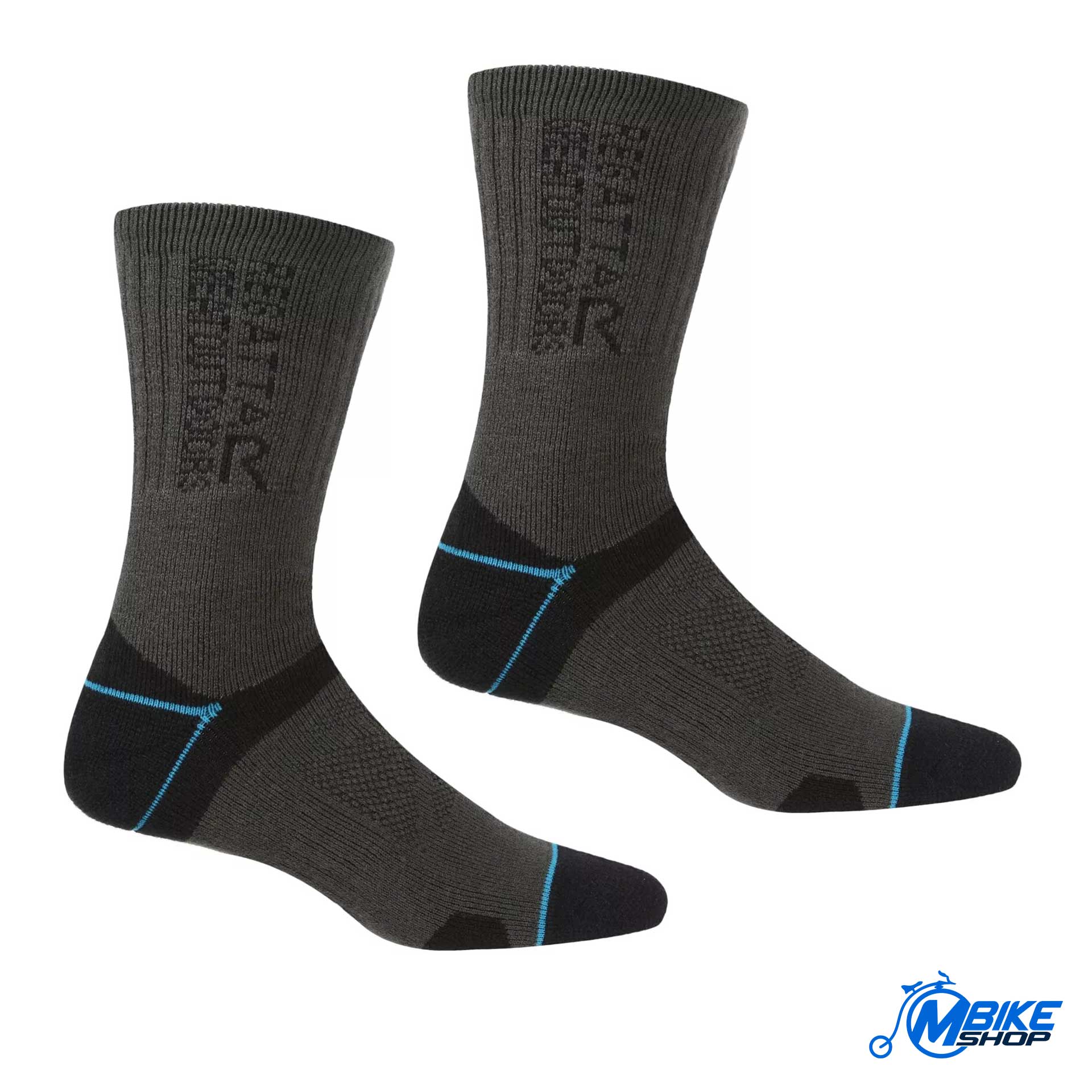 Ženske čarape REGATTA Blister Protection II Black Ash