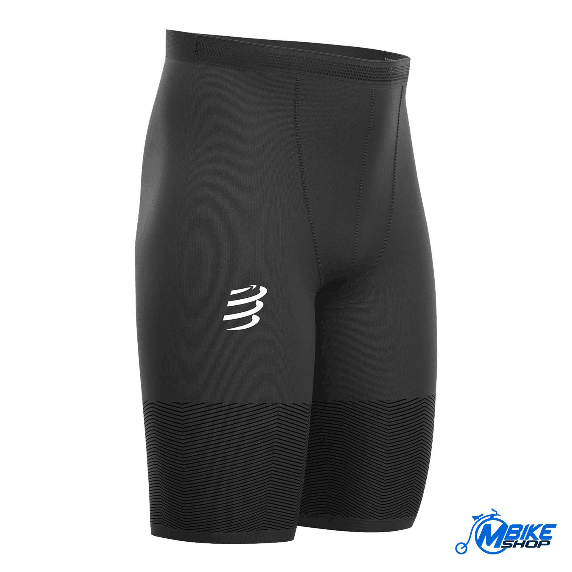 Šorc COMPRESSPORT Run Under Control Black