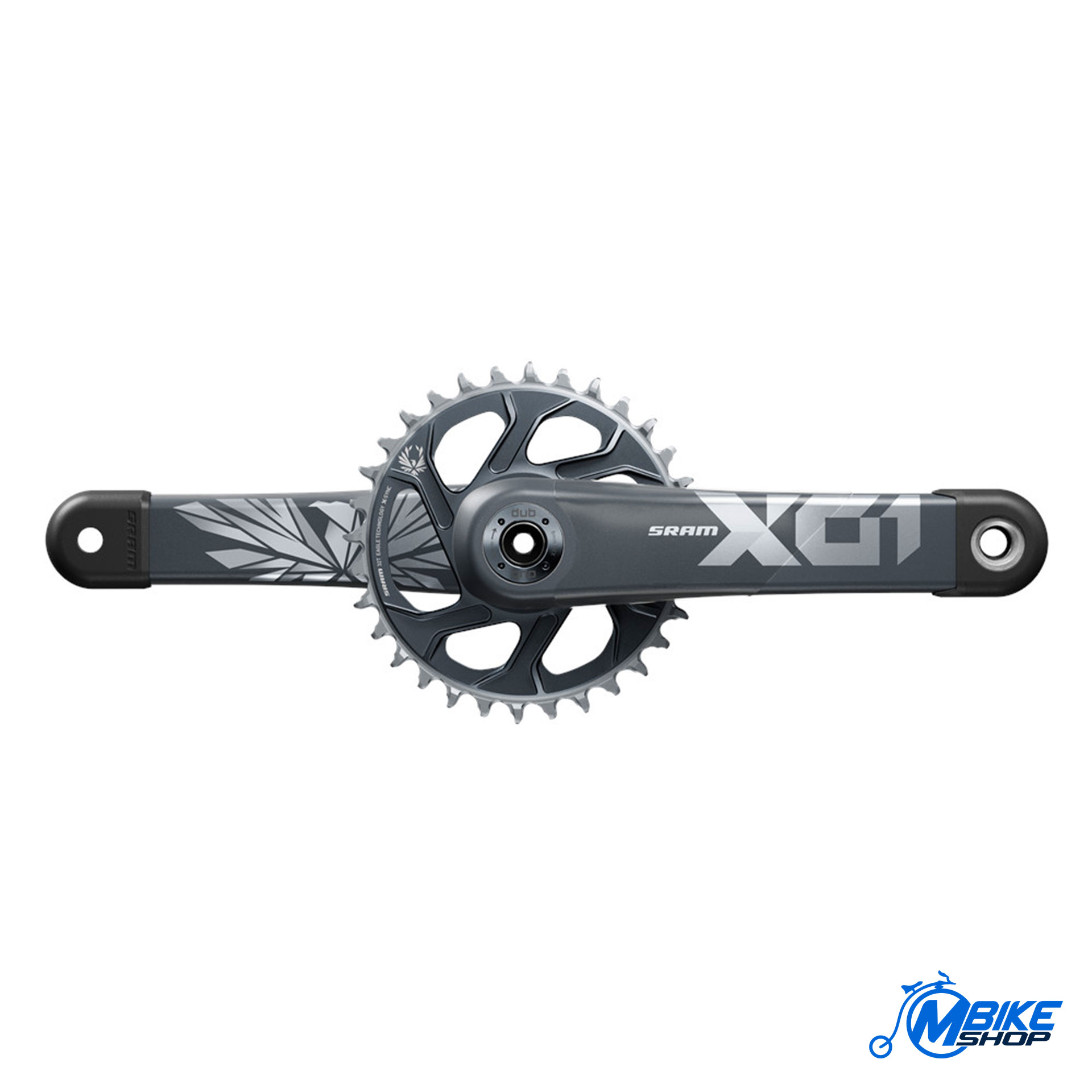 Manivelle SRAM XX1 Eagle DUB 170 Mm - Réf. 00.3018.270.170 - 8 Boulons - Neuf Sous Blister