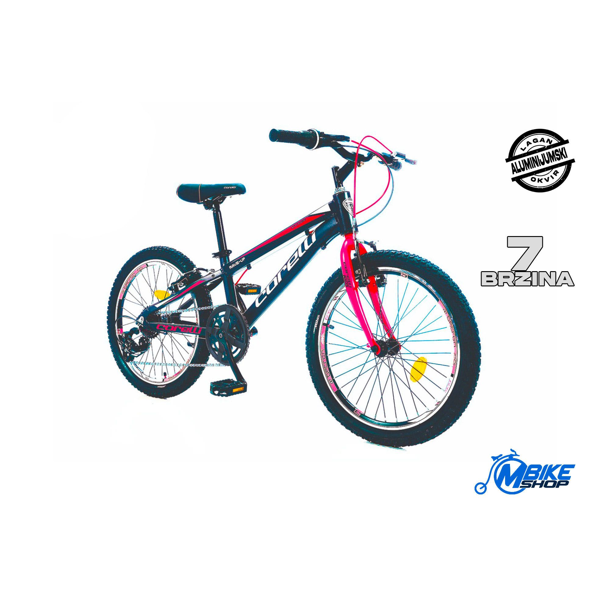 CORELLI Rave Up 20″ Alu Blue/Red