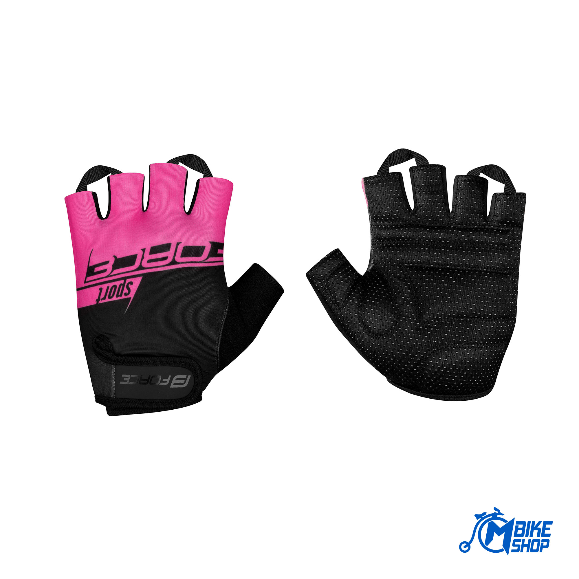Rukavice FORCE Sport Lady Black/Pink