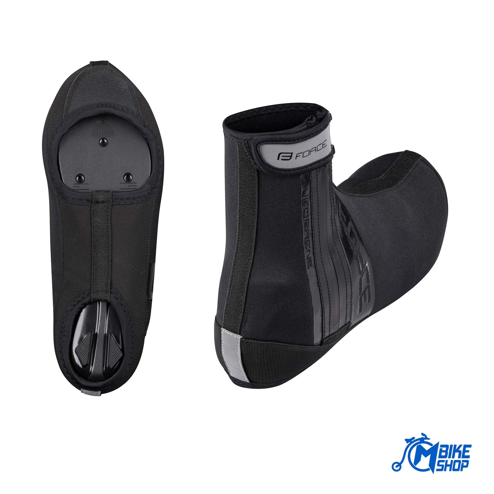 Navlake za cipele FORCE Neopren Black