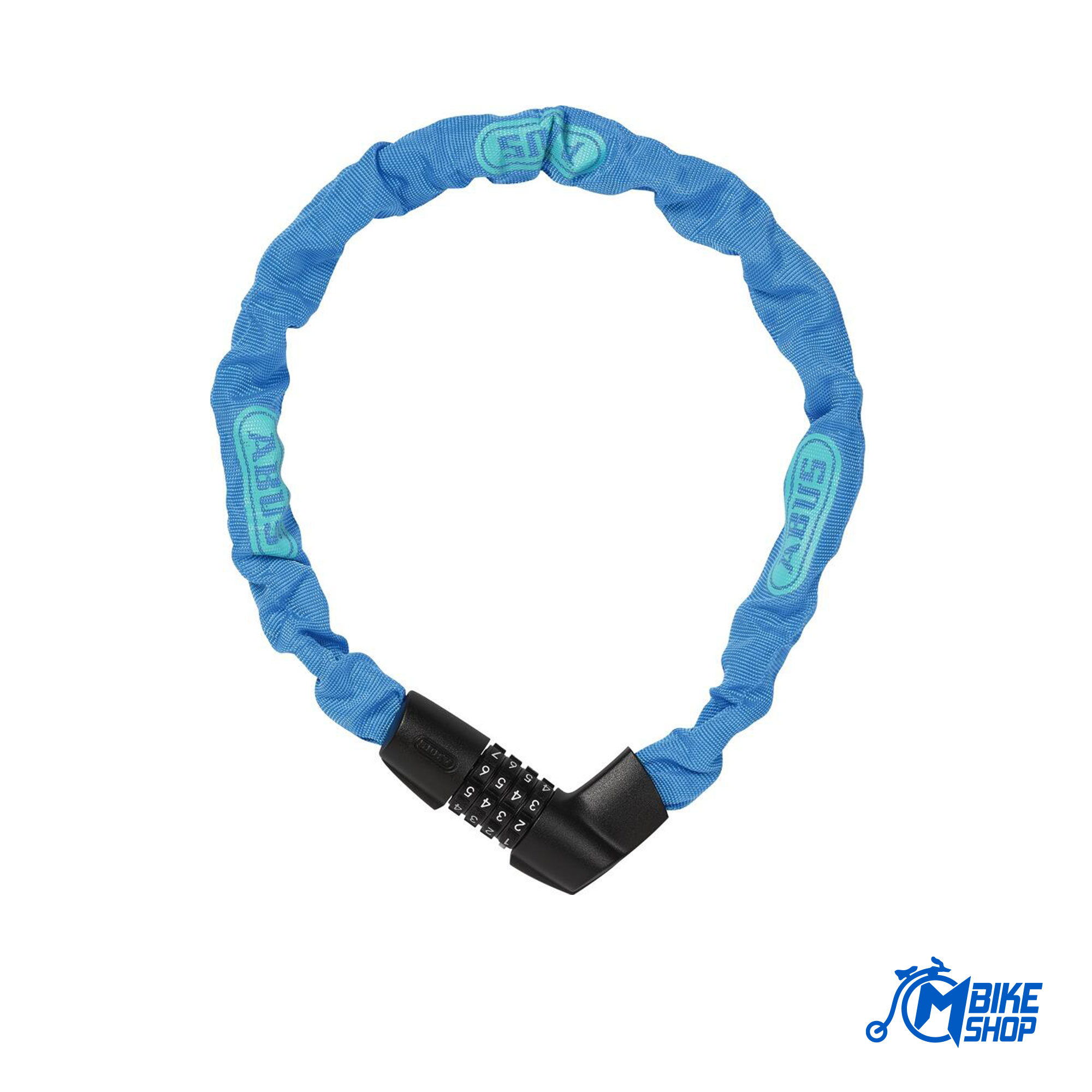 Lokot ABUS Tresor 1385/75 Neon Blue 6mm 71262-3