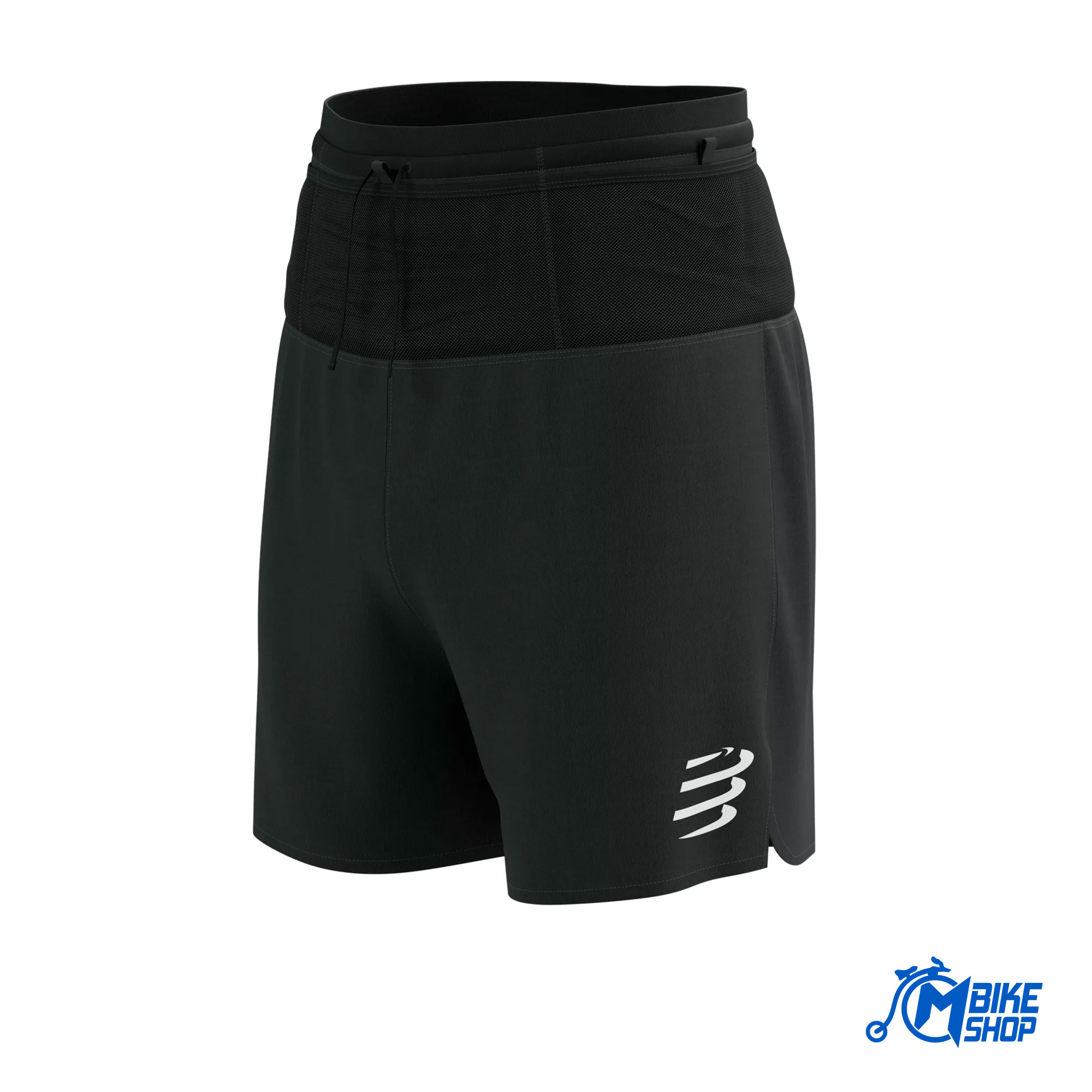 Šorc COMPRESSPORT Trail Racing 2-in-1 Black