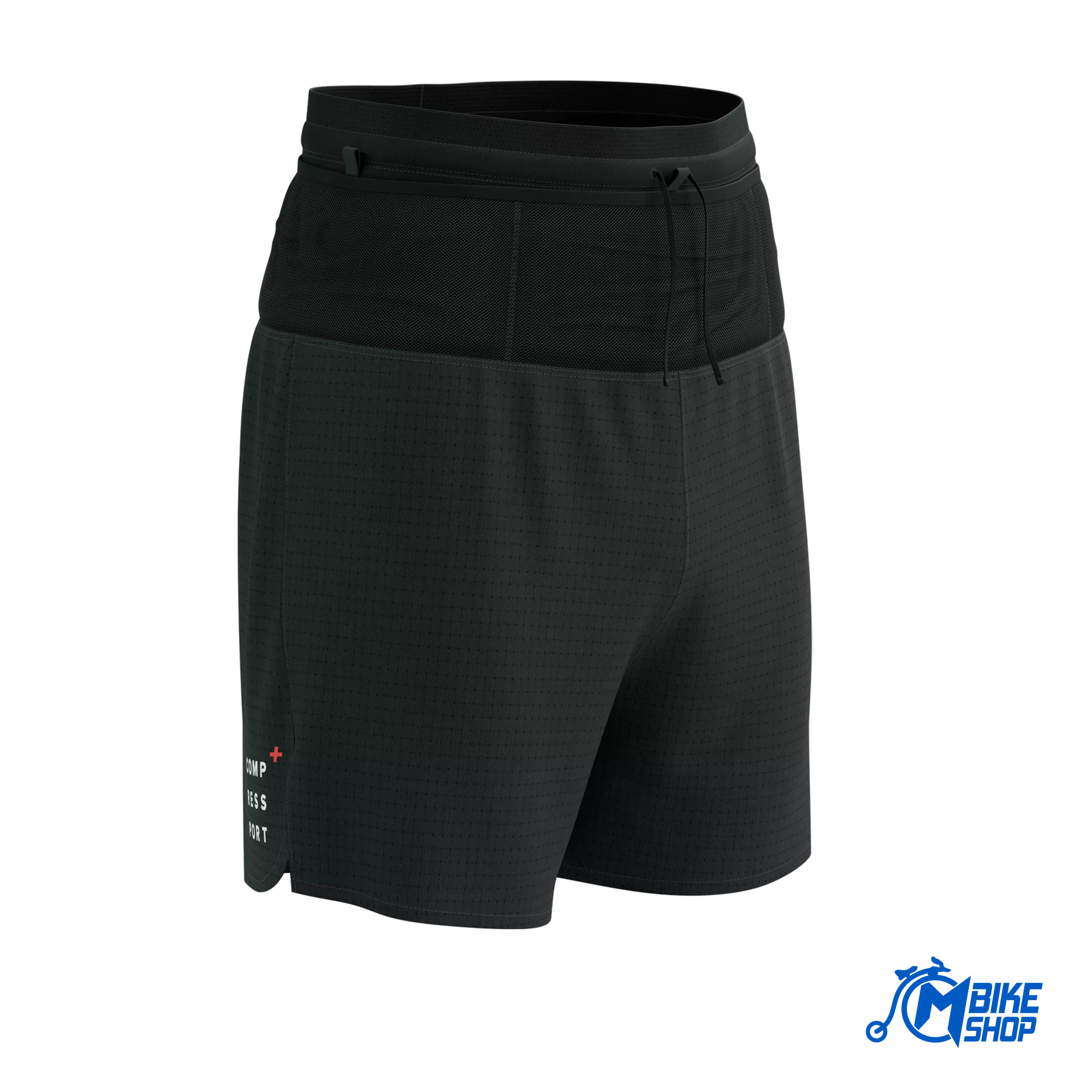Šorc COMPRESSPORT Trail Racing Overshort Black