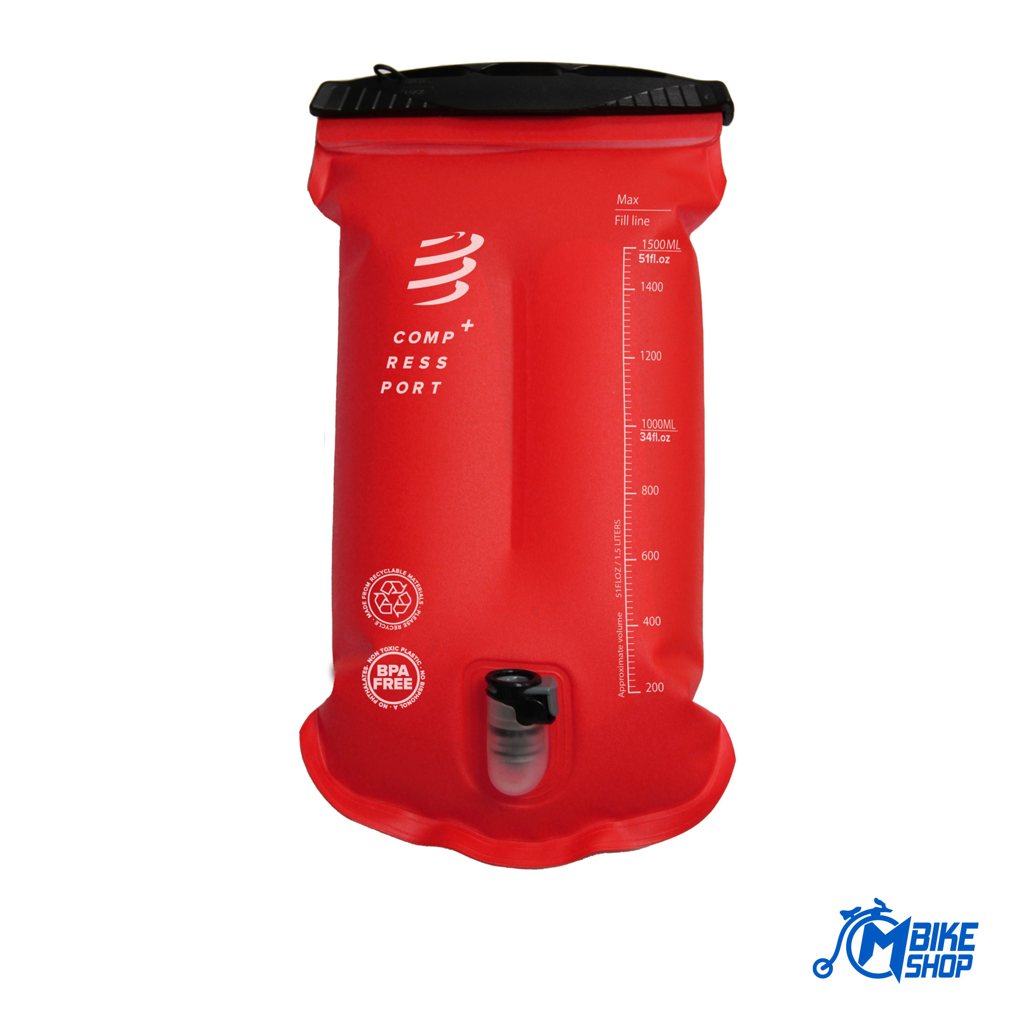 Hidropak COMPRESSPORT Red 1,5L