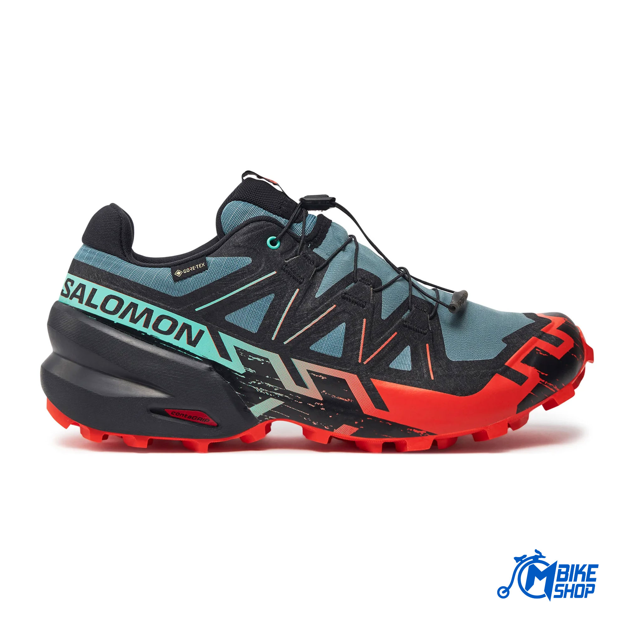 Patike SALOMON Speedcross 6 GTX North Atlantic/Black/Cherry Tomato