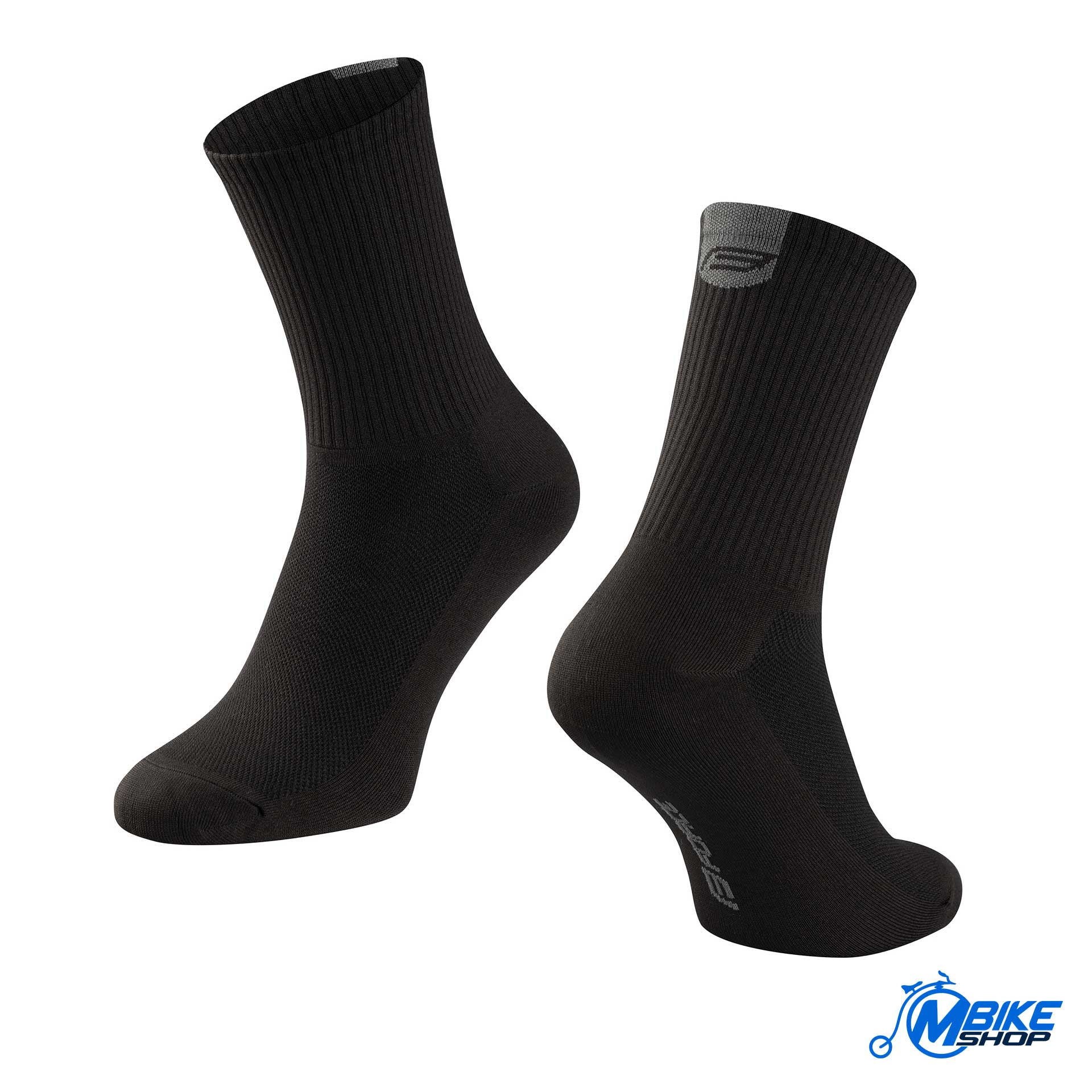 Čarape FORCE Longer Black