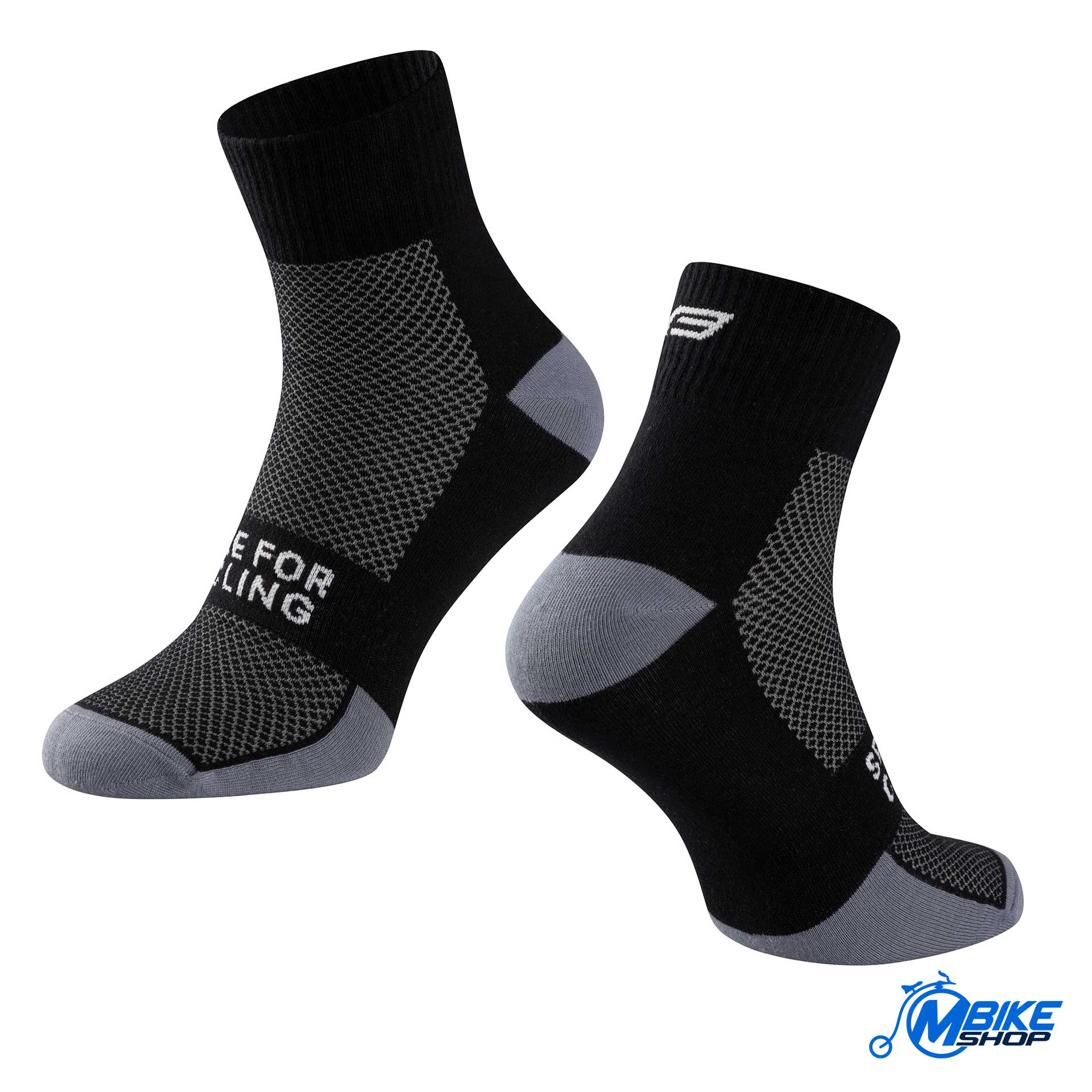 Čarape FORCE Edge Black/Grey