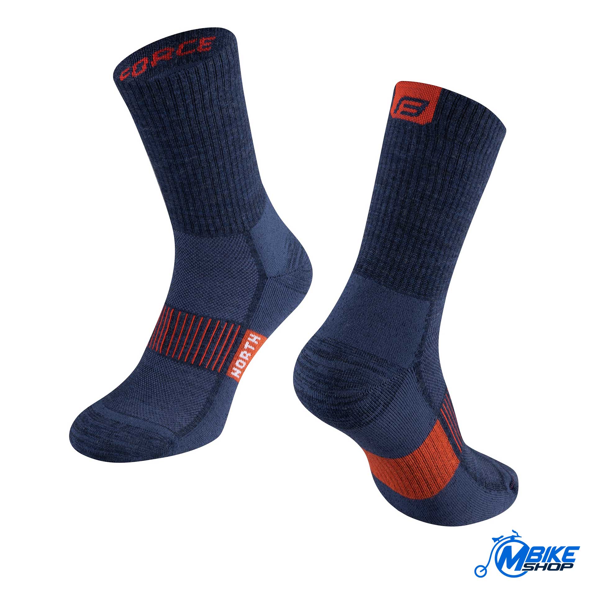 Čarape FORCE North Blue/Orange