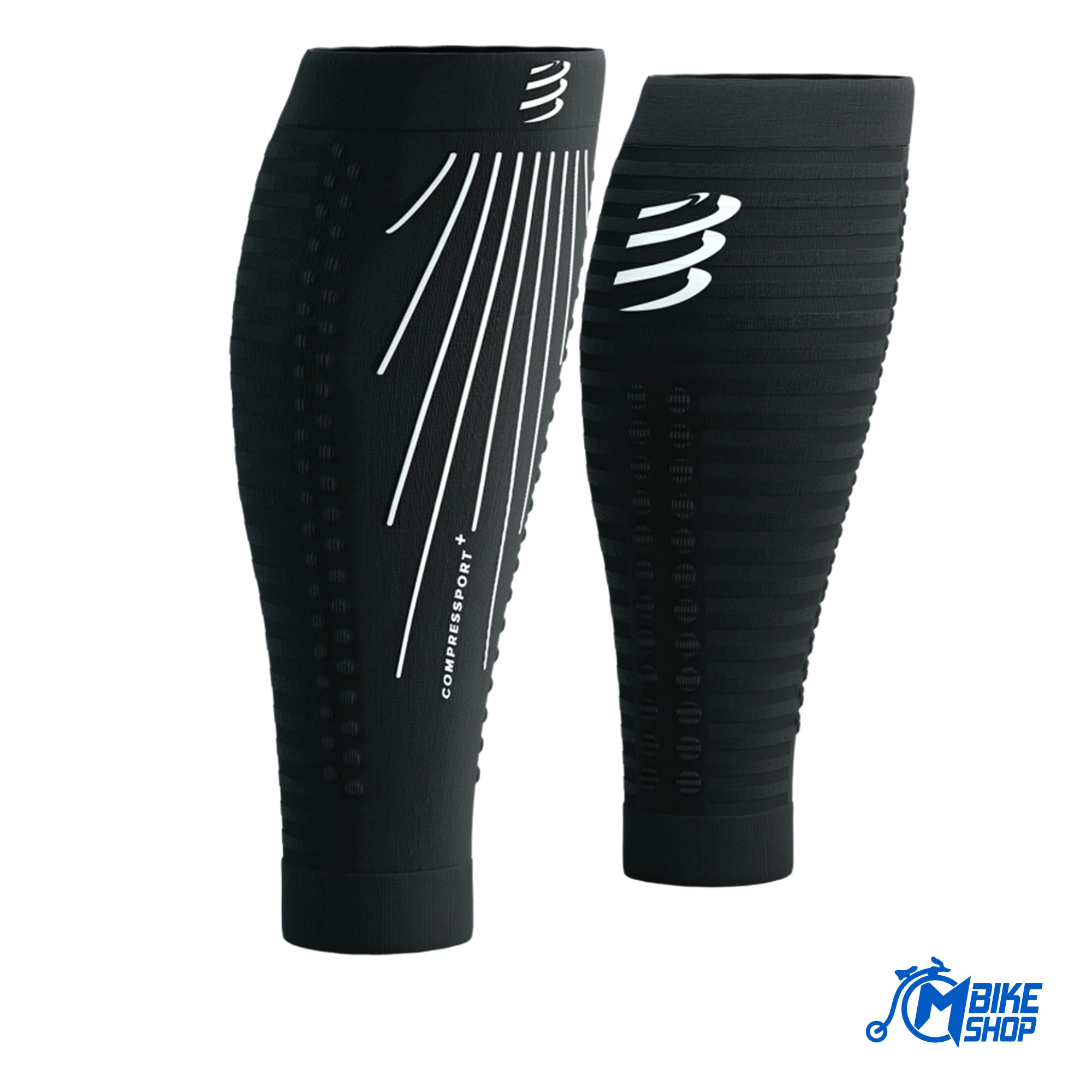 Navlake za noge COMPRESSPORT R2 Aero Black/White