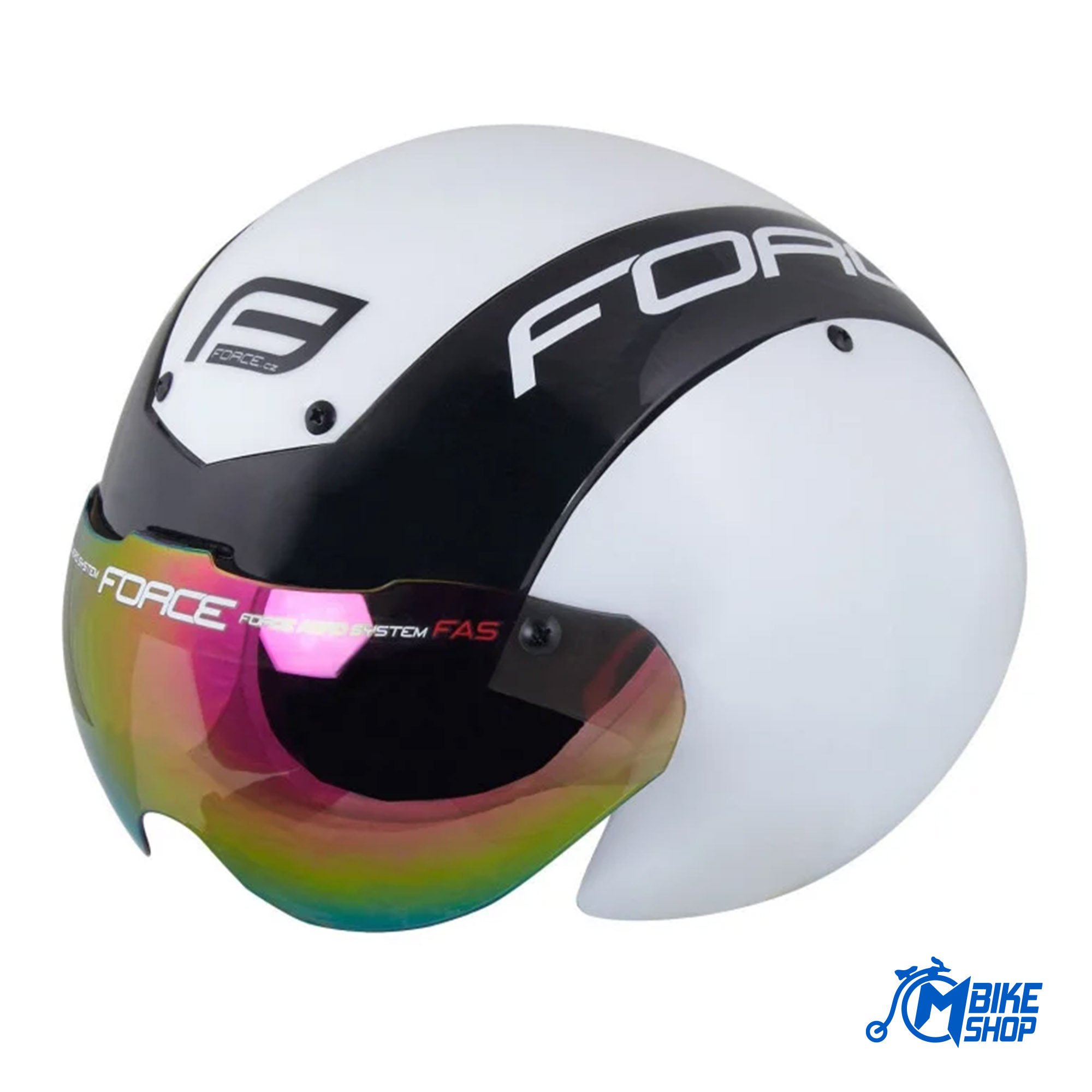 Kaciga FORCE Globe Timetrial White/Black