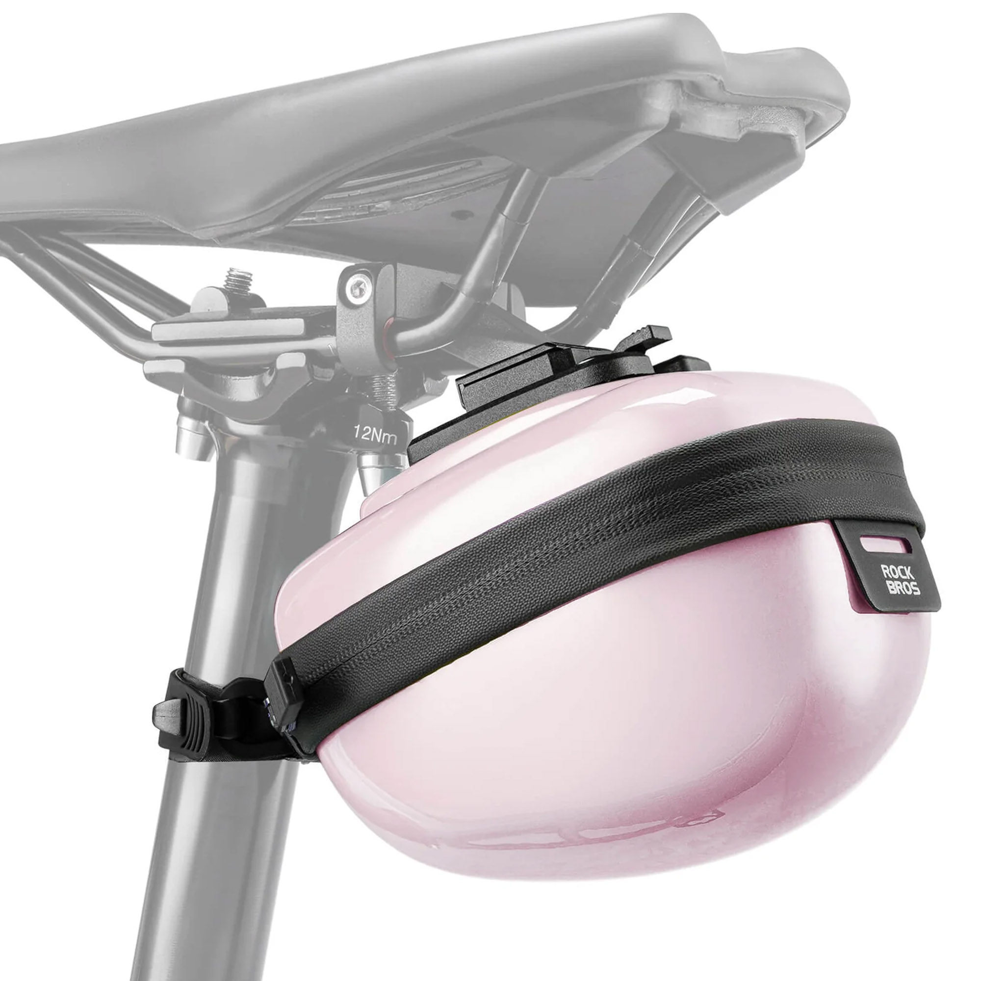RB Torbica ispod sjedišta vodootporna Hard Shell 0,4l Light Pink
