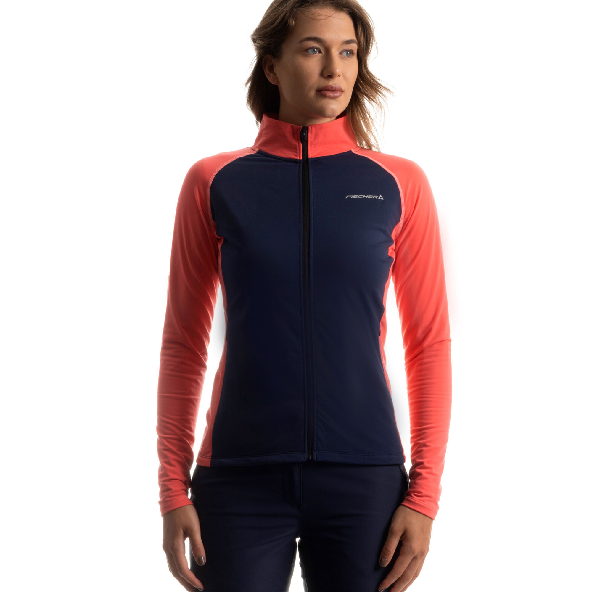 Ženska dukserica FISCHER El Flex Polar Coral Pink