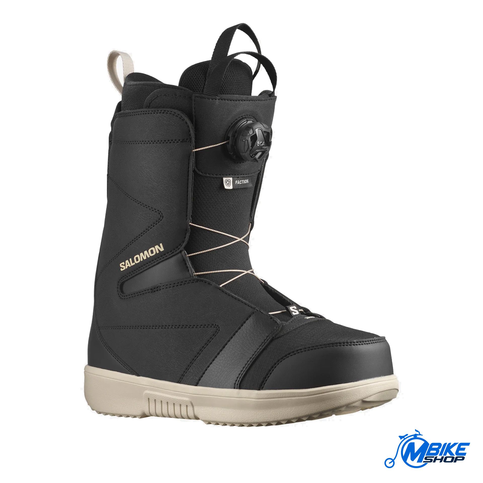 Ski buce SALOMON Faction BOA Black/Black/Rainy Day
