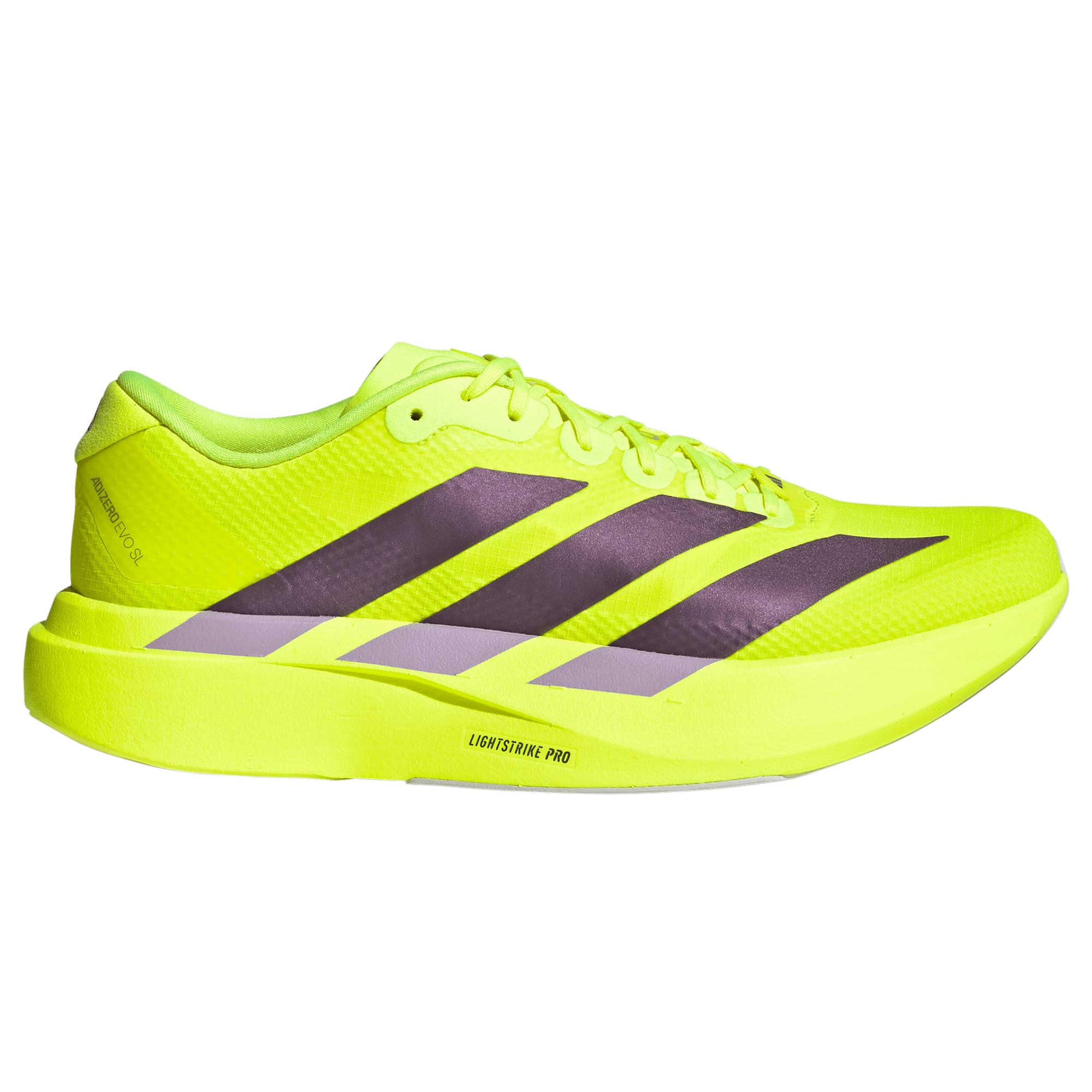 Patike ADIDAS Adizero Evo SL Woven Solar Yellow/Aurora Plum/Powder Plum