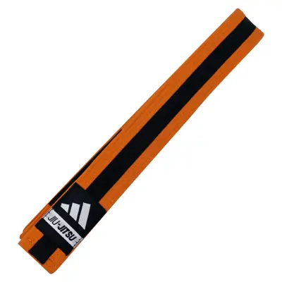 Dječiji pojas za brazilski jiu-jitsu ADIDAS Orange/Black