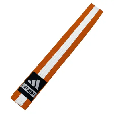Dječiji pojas za brazilski jiu-jitsu ADIDAS Orange/White