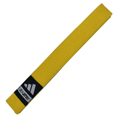 Dječiji pojas za brazilski jiu-jitsu ADIDAS Yellow