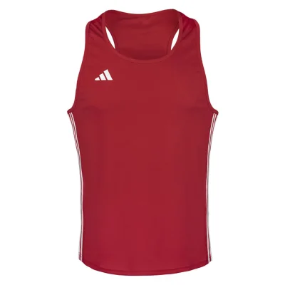 Majica za boks ADIDAS bez rukava Base Punch Red/White