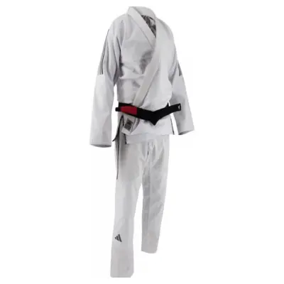 Kimono za brazilski jiu-jitsu ADIDAS Challenge 2.0 bez pojasa Leve White