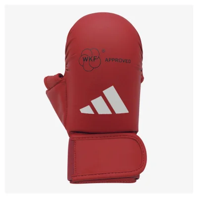 Rukavice za Karate sa palcem ADIDAS WKF Red
