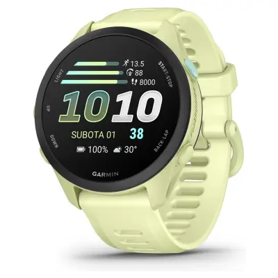 Sat GARMIN Forerunner 70 Citron