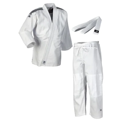 Kimono za Judo ADIDAS Club White/Black
