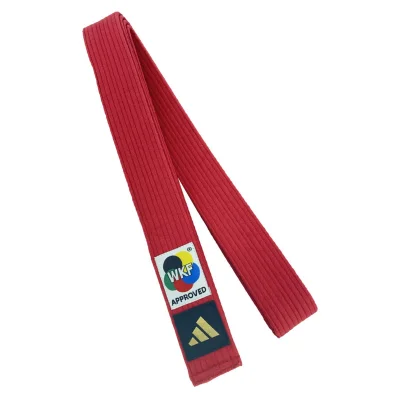 Pojas za Karate KATA ADIDAS sa WKF Logom 45mm Red