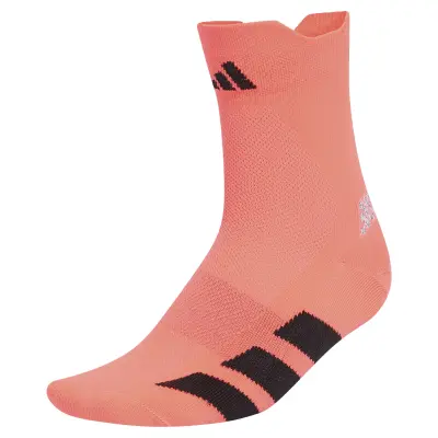 Čarape ADIDAS Running Adizero Quarter Solar Turbo/Black