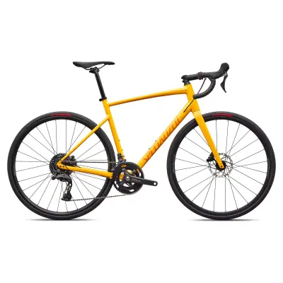Biciklo SPECIALIZED Allez E5 California Sunshine/Orange Zest