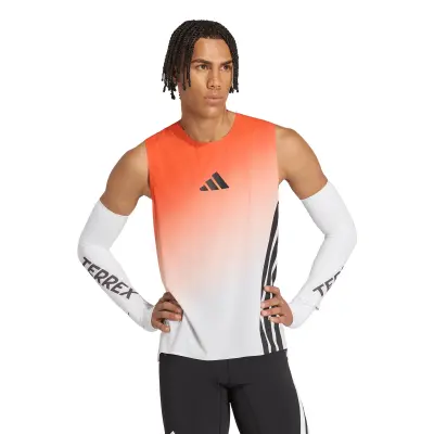 Majica ADIDAS Terrex bez rukava Xperior Pro White/Semi Impact Orange