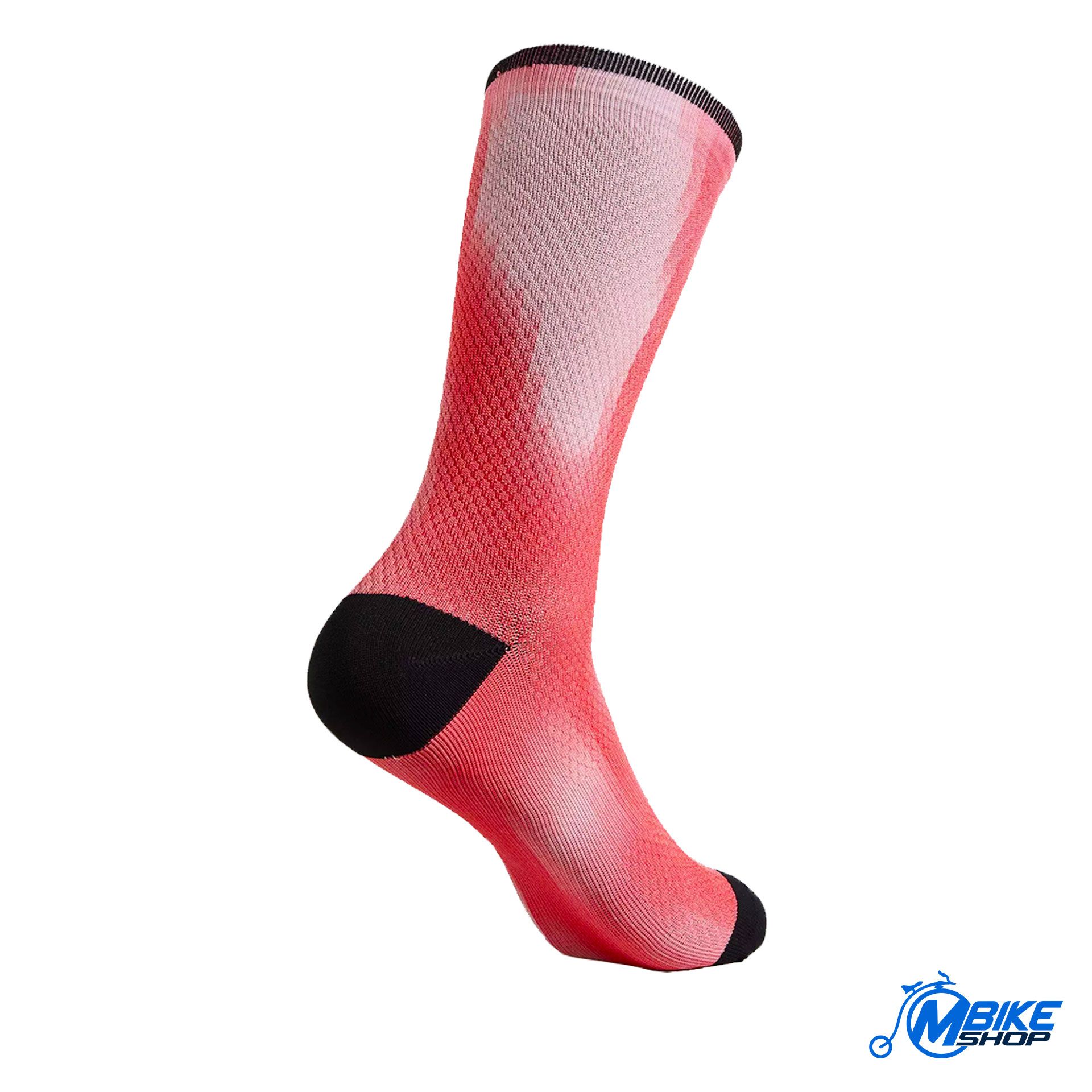 Čarape SPECIALIZED Soft Air Tall Vivid Coral Distortion S