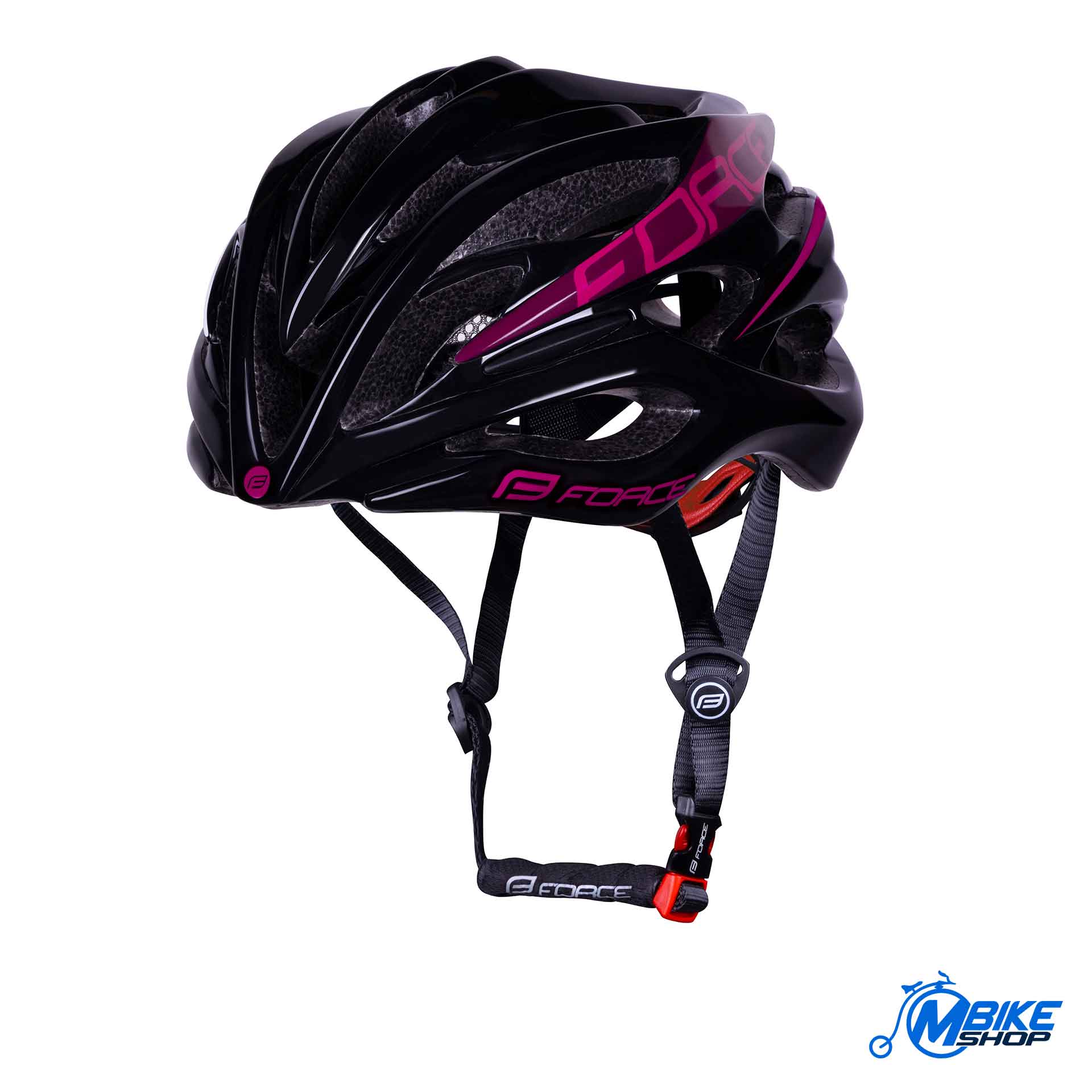 Kaciga FORCE Saurus Black/Pink