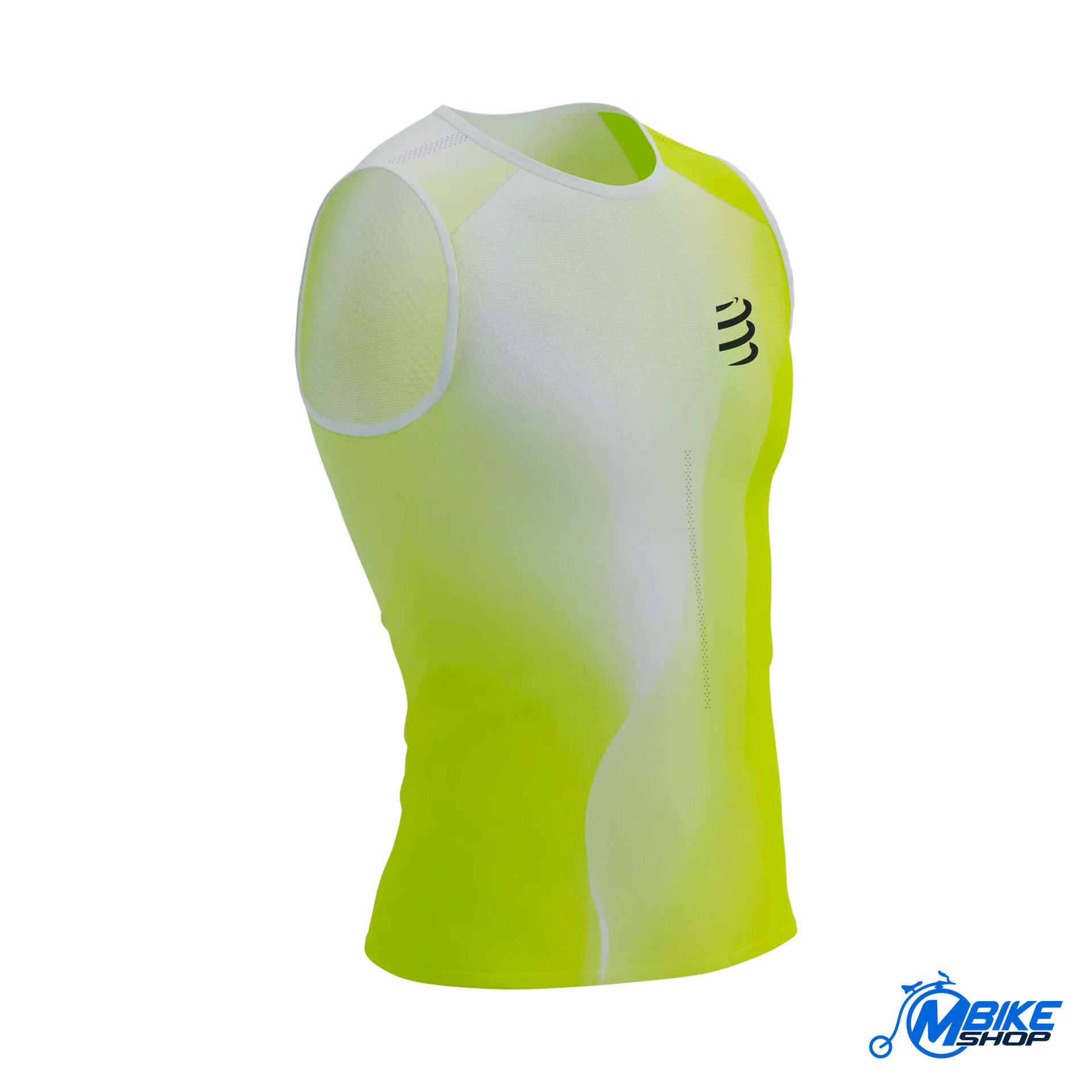Majica COMPRESSPORT Performance Tank Safe Yellow
