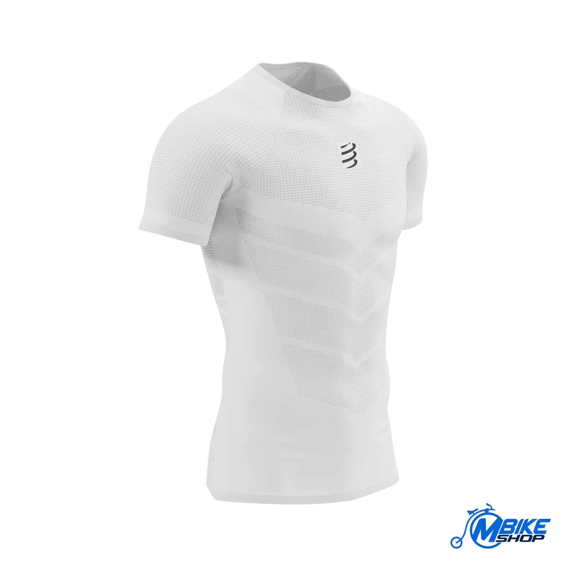 Majica COMPRESSPORT On/Off SS White
