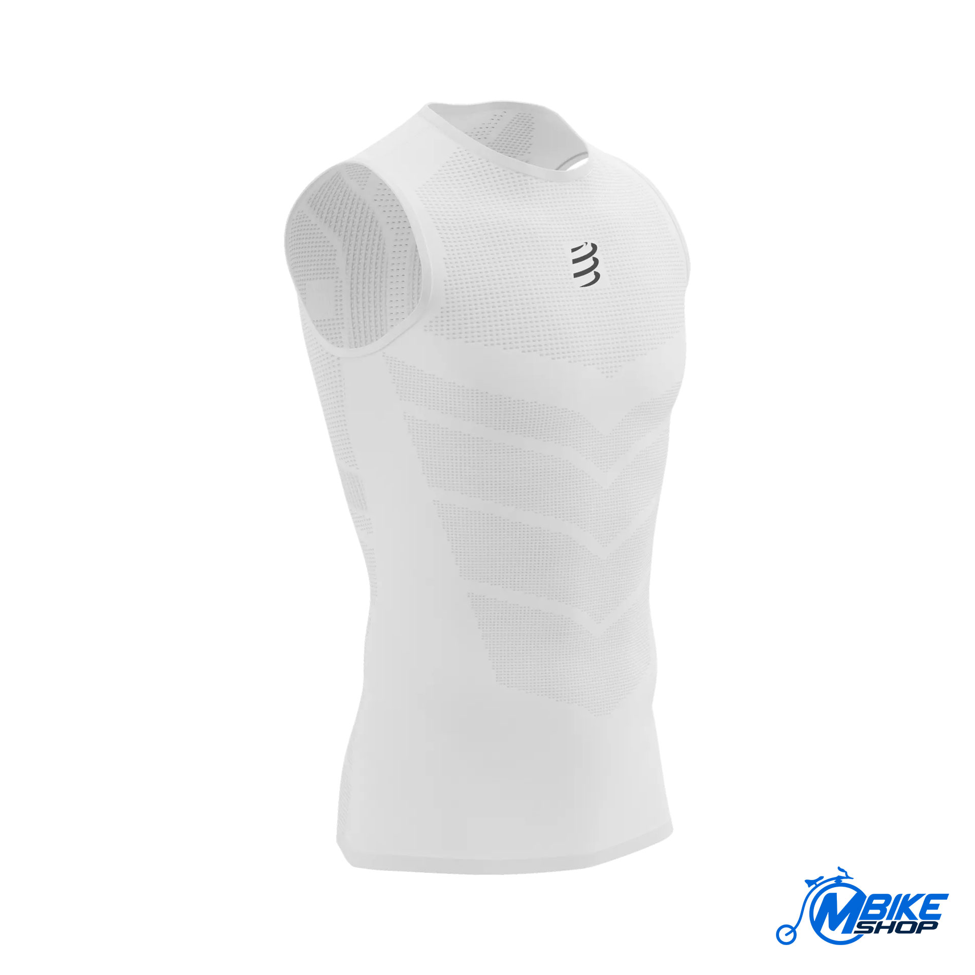 Majica COMPRESSPORT Tank White