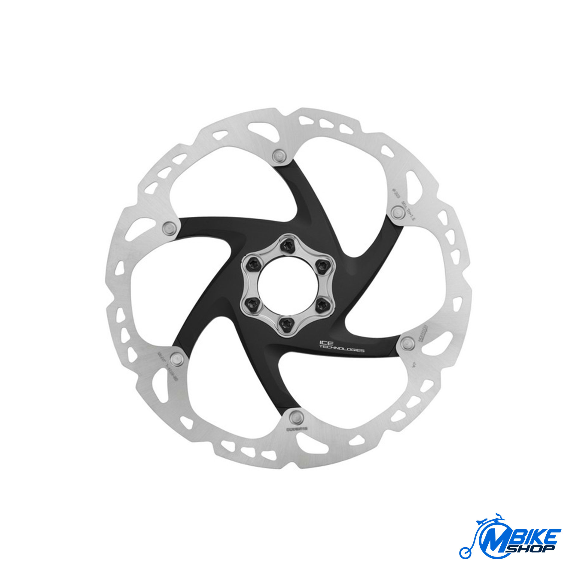 Rotor disk kočnice SHIMANO SM-RT86 L 203mm 6-bolt