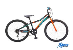 Bicikl Booster Turbo 24'' Black-orange M BIKE SHOP