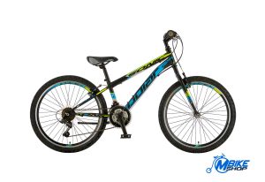M BIKE SHOP Bicikl Polar Sonic 24 Black-Green-Blue
