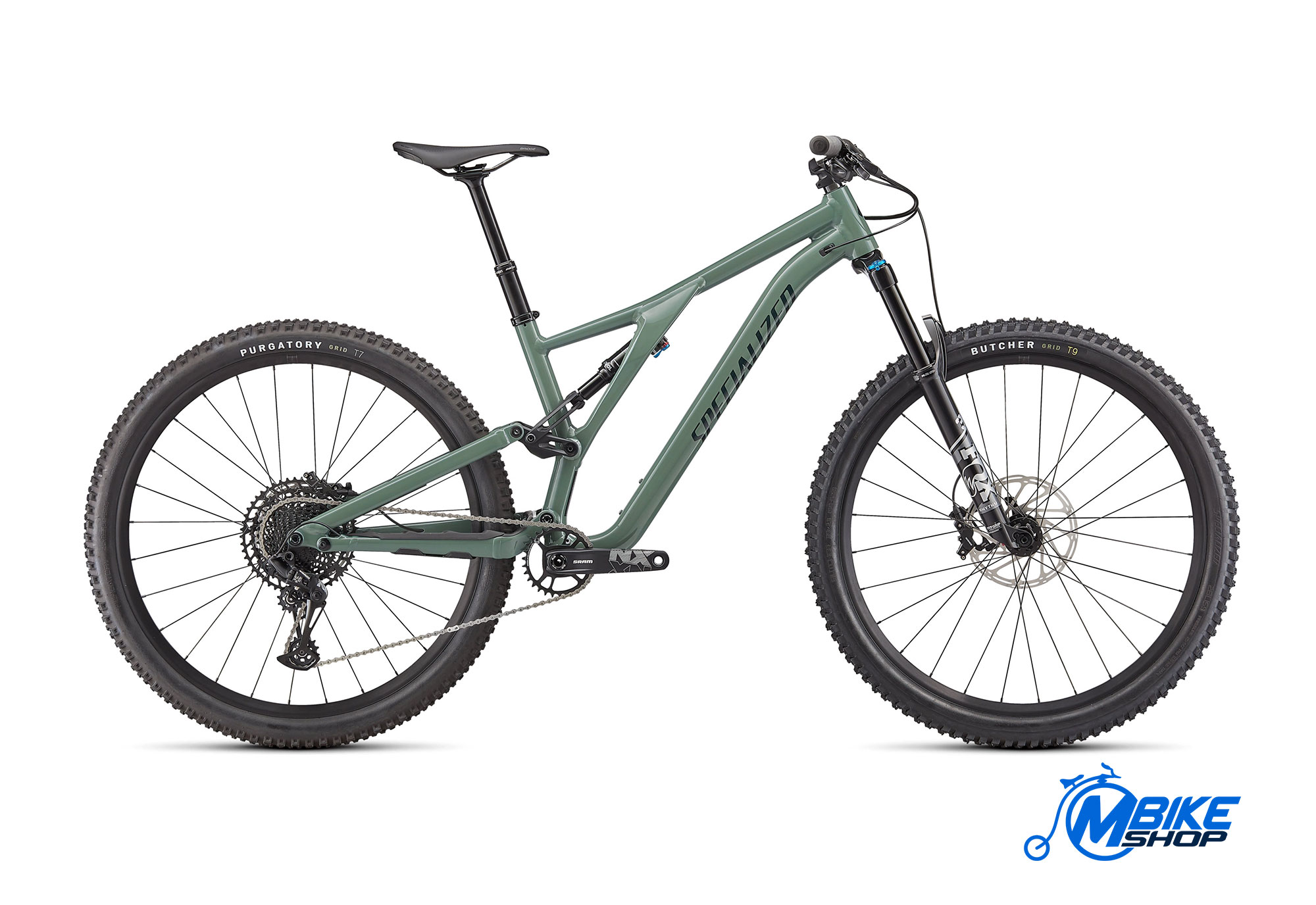 Specialized Stumpjumper Comp Alloy Gloss Sage Green Forest Green M BIKE SHOP