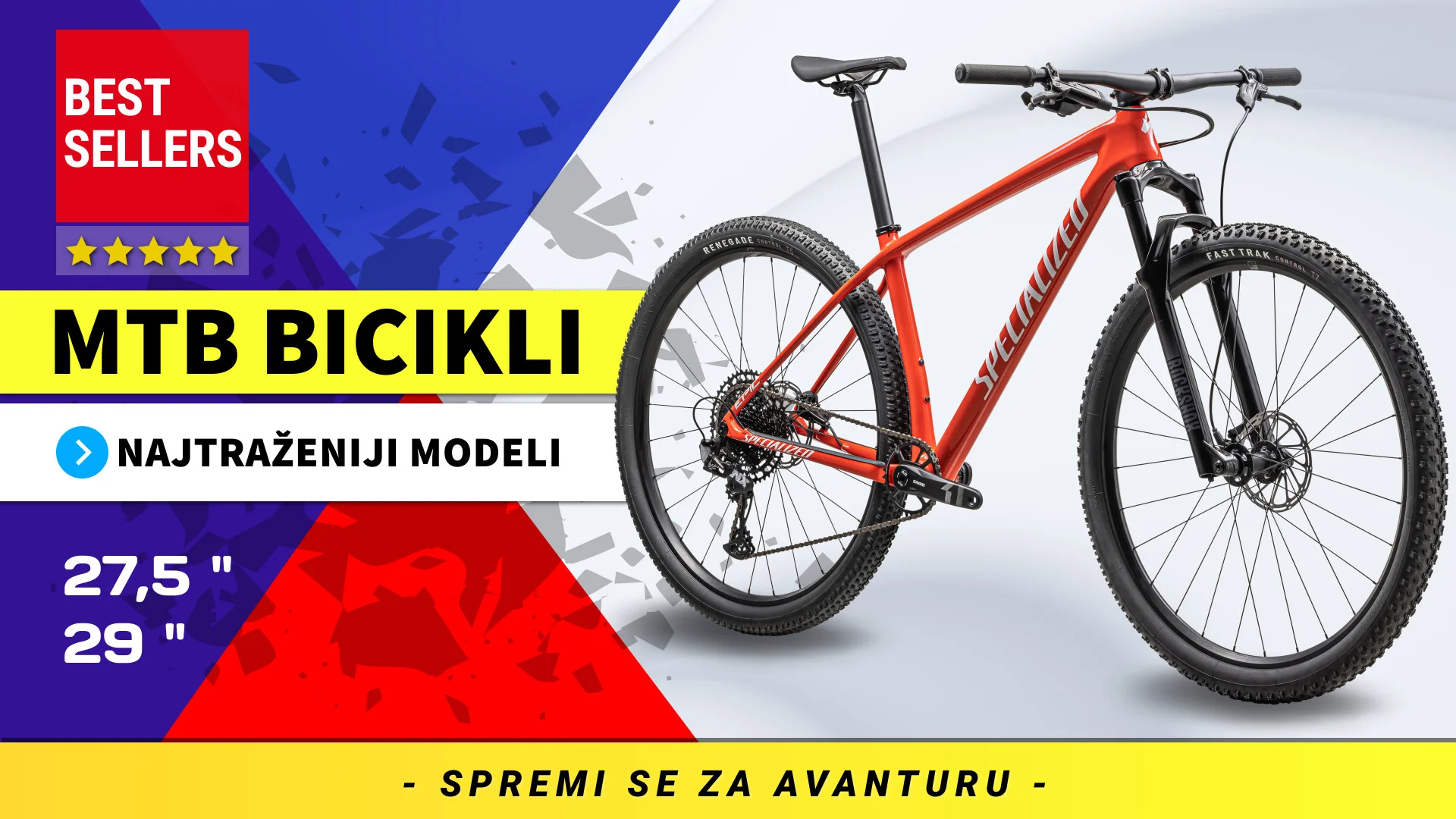 MTB bicikli-best seller modeli m-bike shop