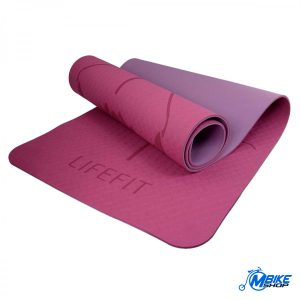 FMATE2103 Lifefit® Yoga prostirka lotos duo 183x58x0.6cm, pink M BIKE SHOP