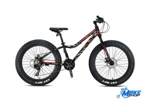 KRN21583_1_Bicikl Kron FXC 500 24 Fat Bike Matt Black Neon Orange M BIKE SHOP